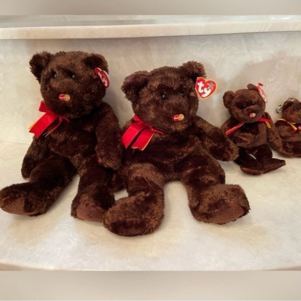 TY Beanie Buddy and Baby - MC MASTERCARD Bear (Credit Card
Exclusive) NWT